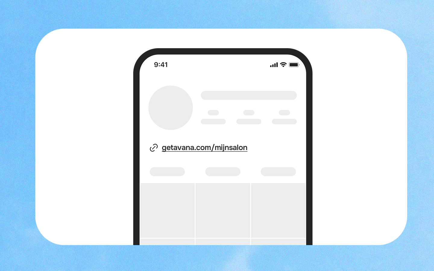 Avana boekingslink delen — salon online reserveringssysteem